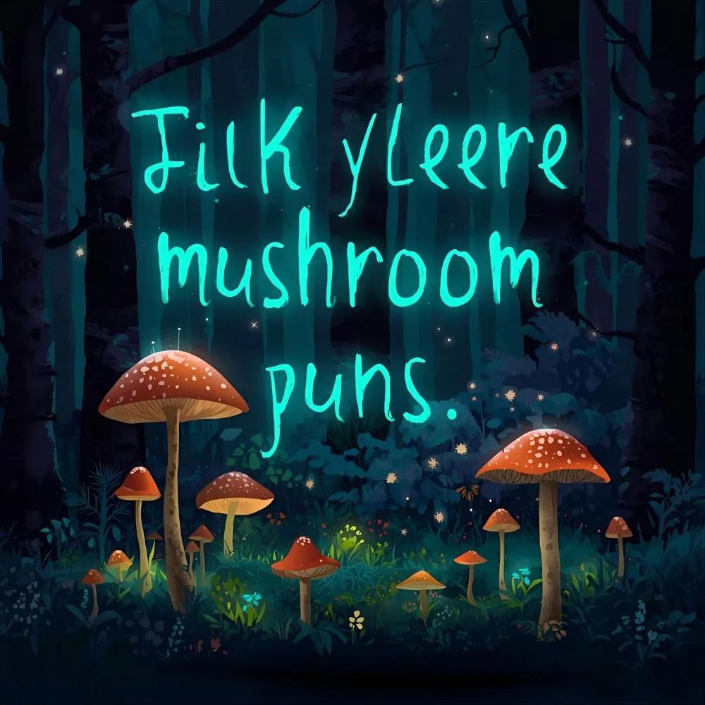 Clever & Witty Mushroom Puns