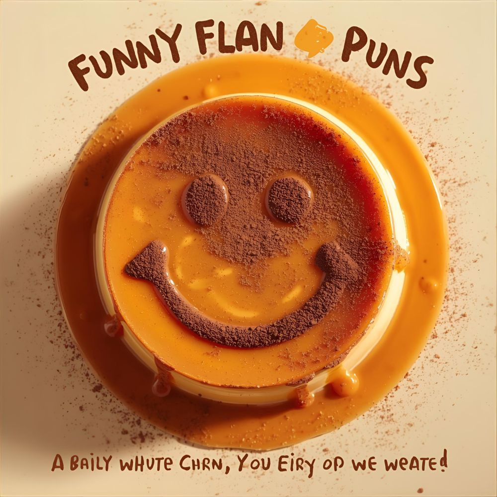 Funny Flan Puns for Laughs