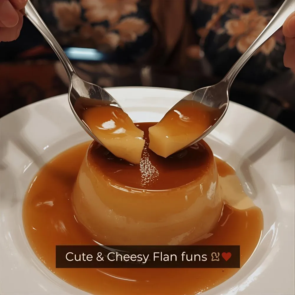 Cute & Cheesy Flan Puns