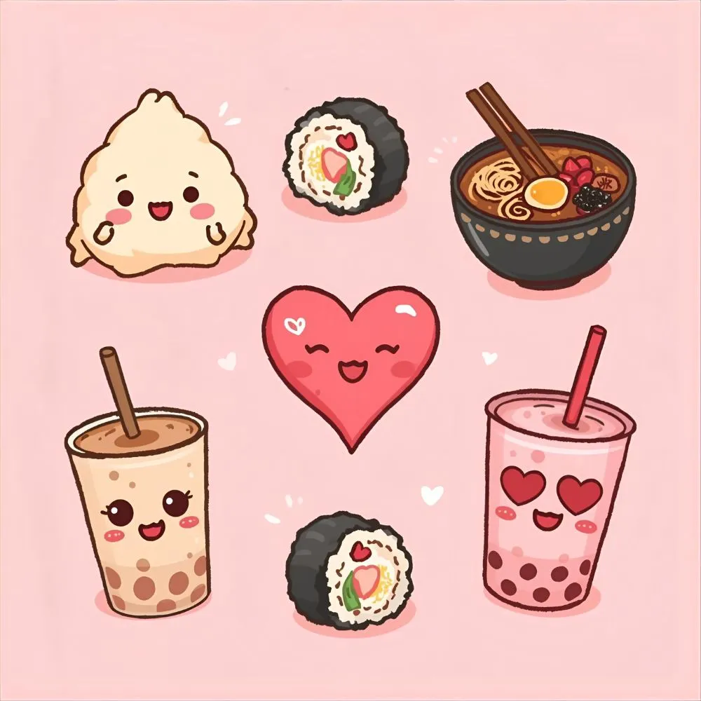 Cute Asian Food Puns