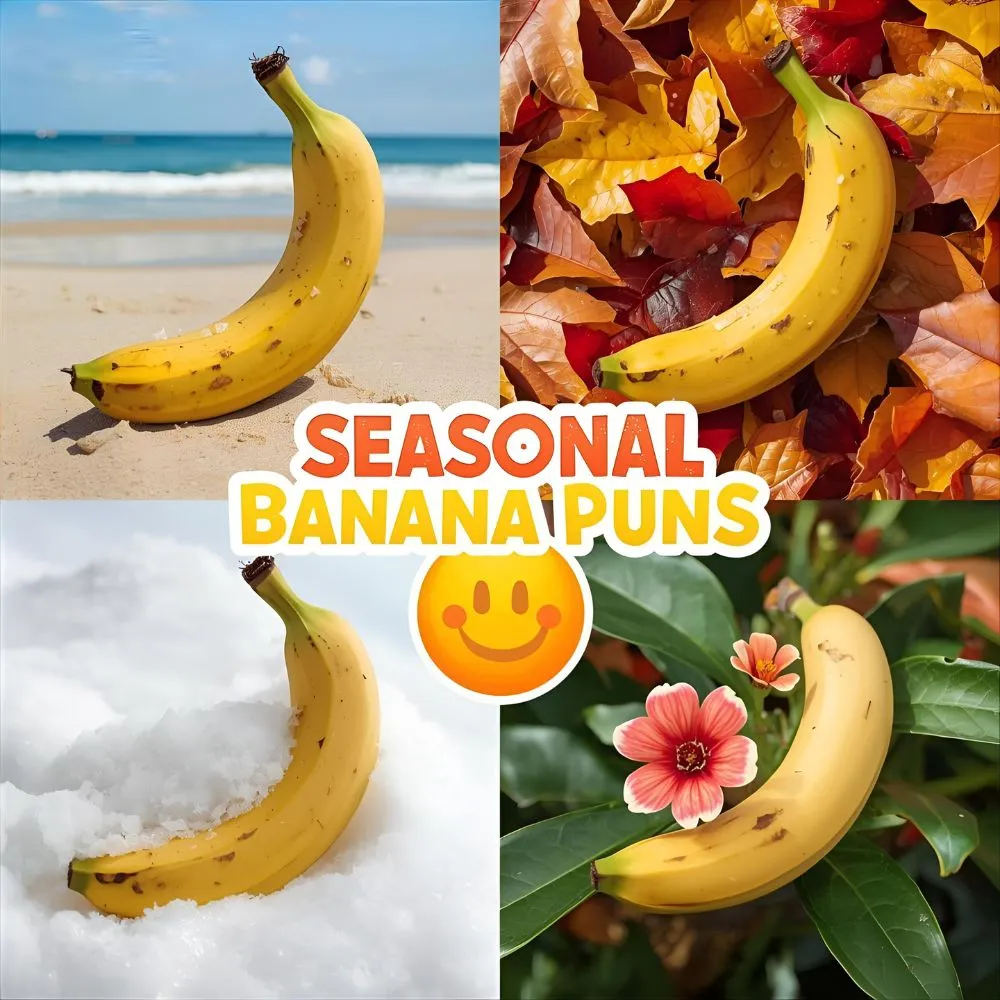Seasonal Banana Puns
