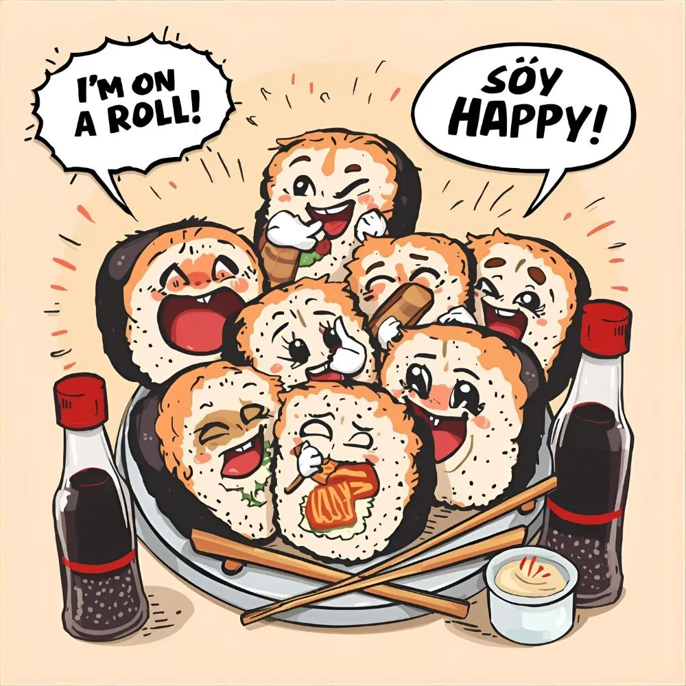 Funny Sushi Puns