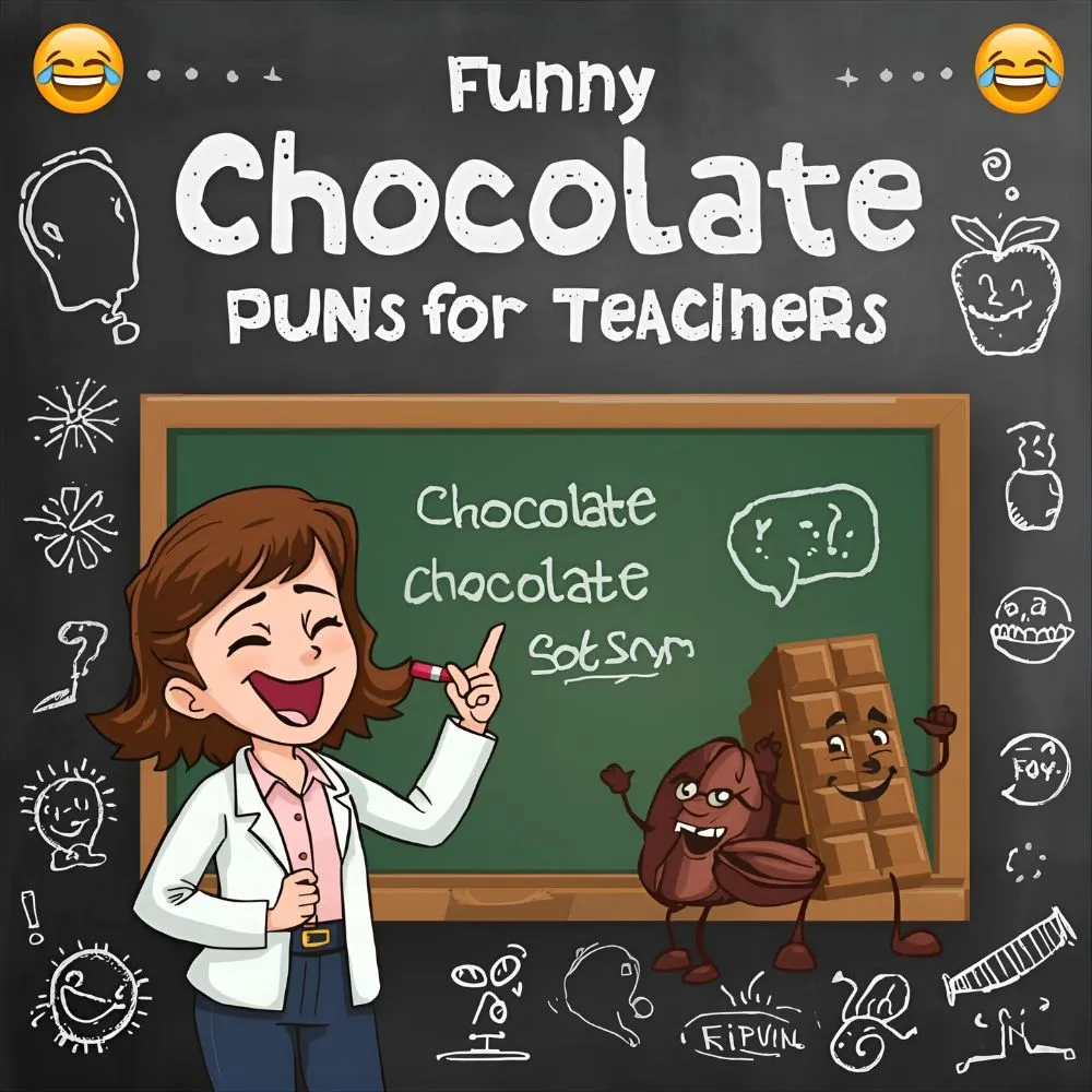 Funny Chocolate Puns for Teachers