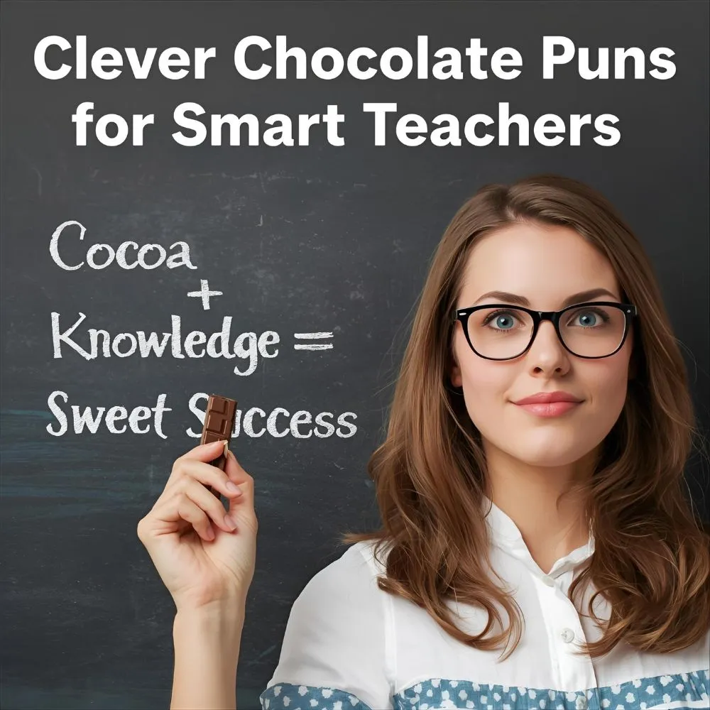 Clever Chocolate Puns for Smart Teachers
