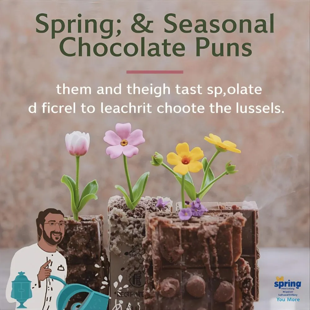 Spring & Seasonal Chocolate Puns