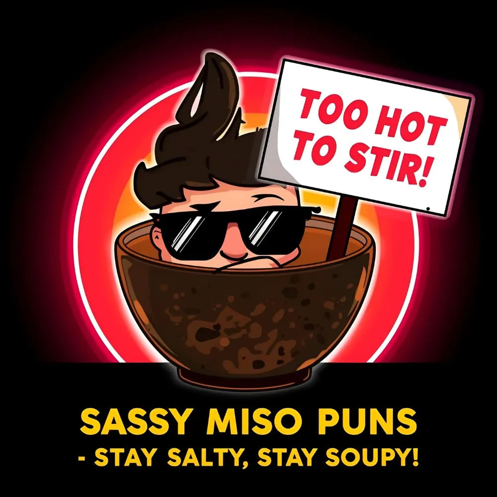 Sassy & Sarcastic Miso Puns