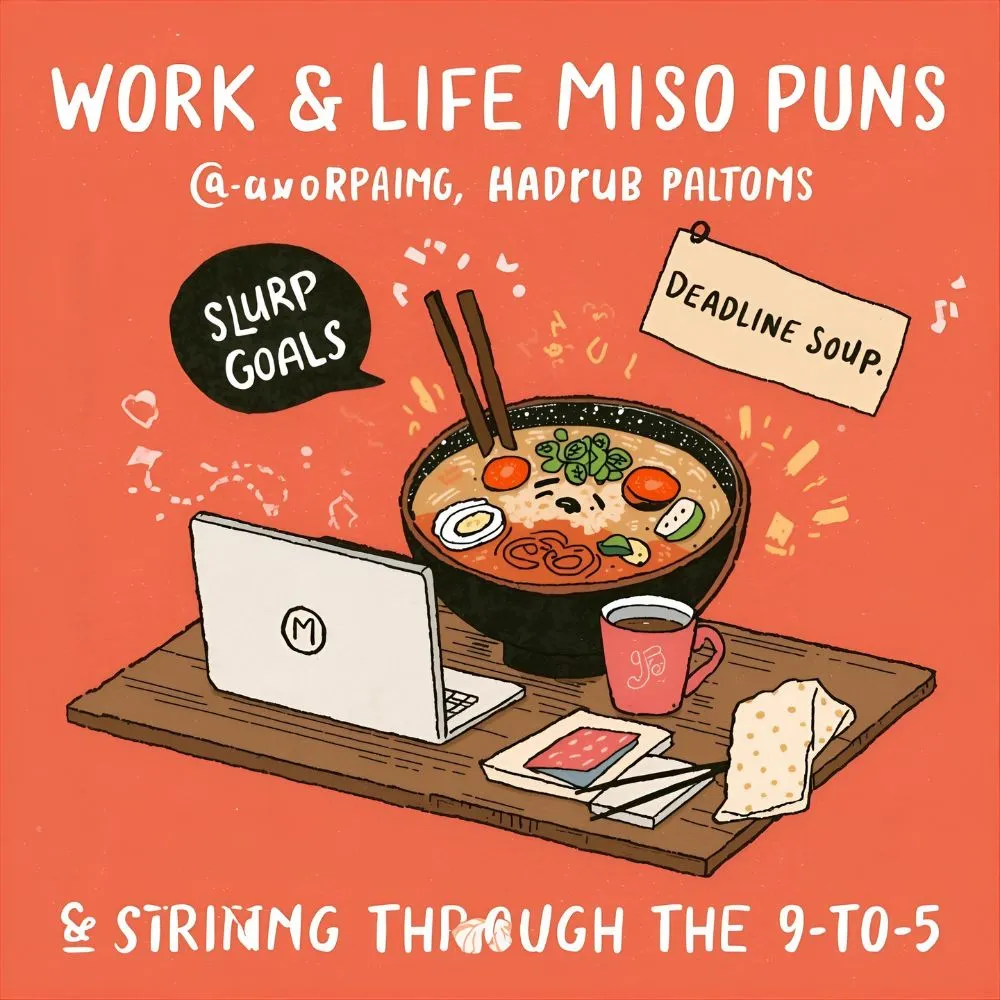 Work & Life Miso Puns