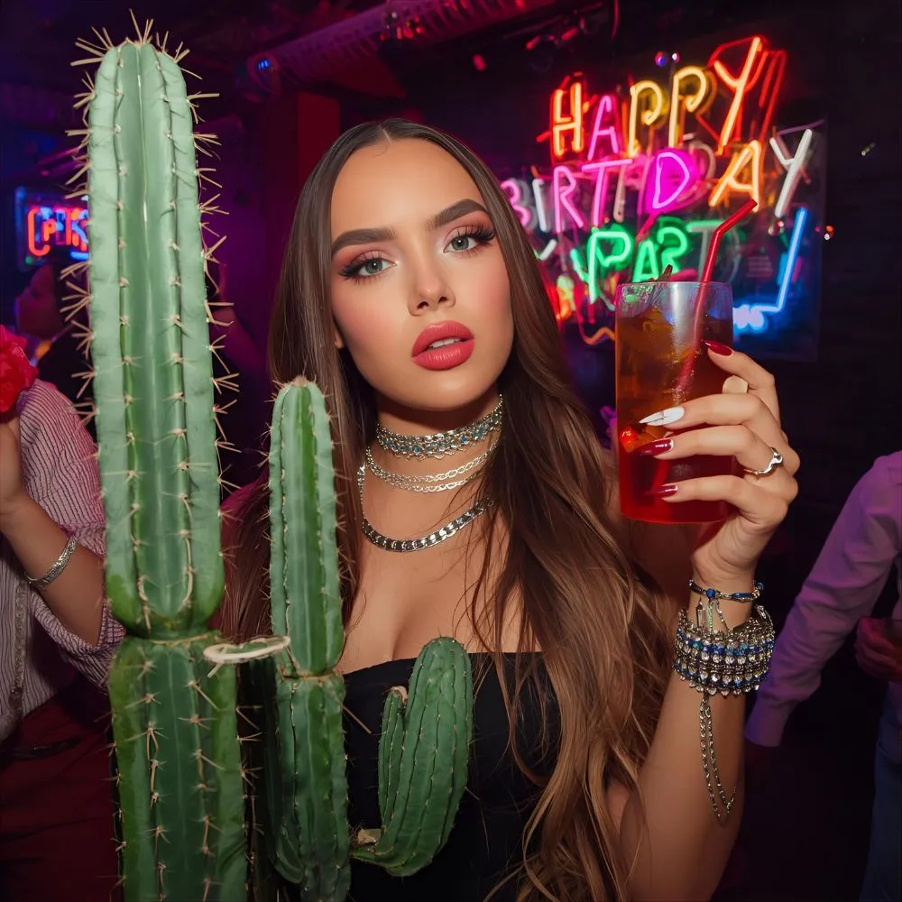 Sarcastic & Sassy Cactus Birthday Puns