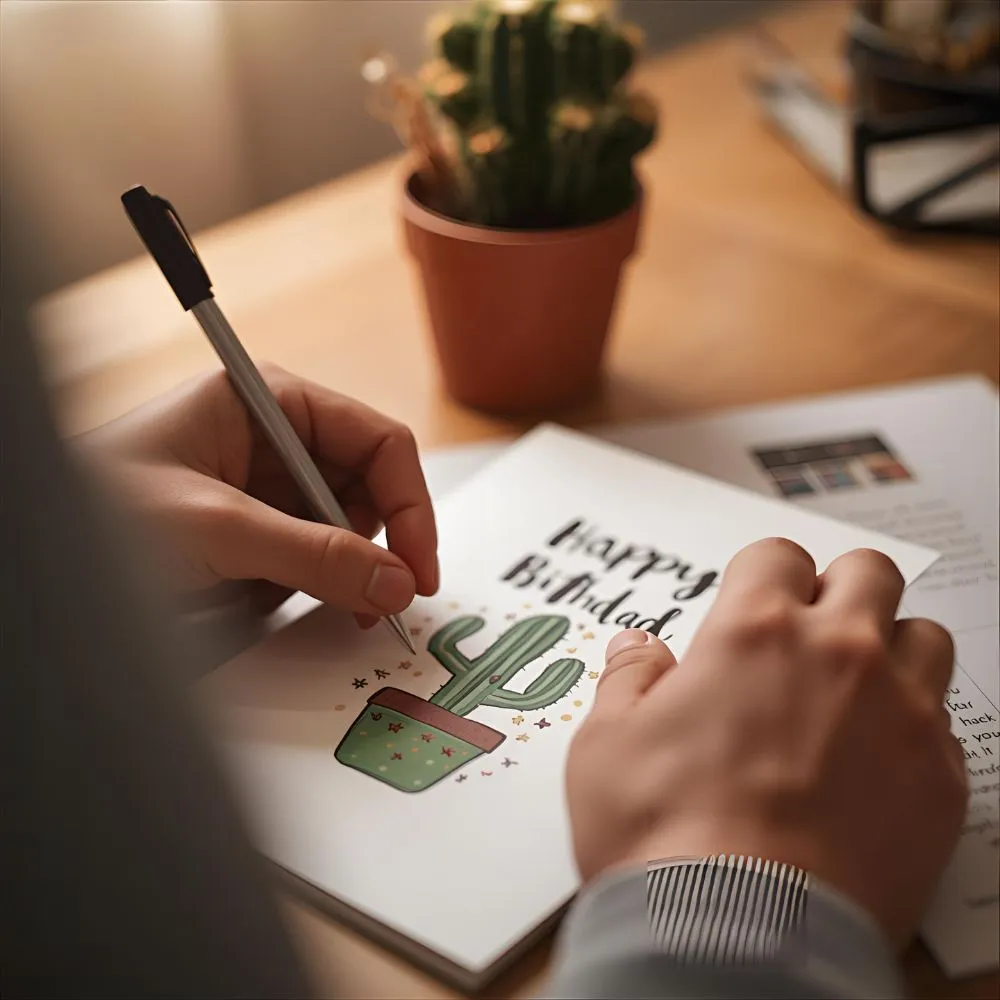 Clever Wordplay Cactus Birthday Puns