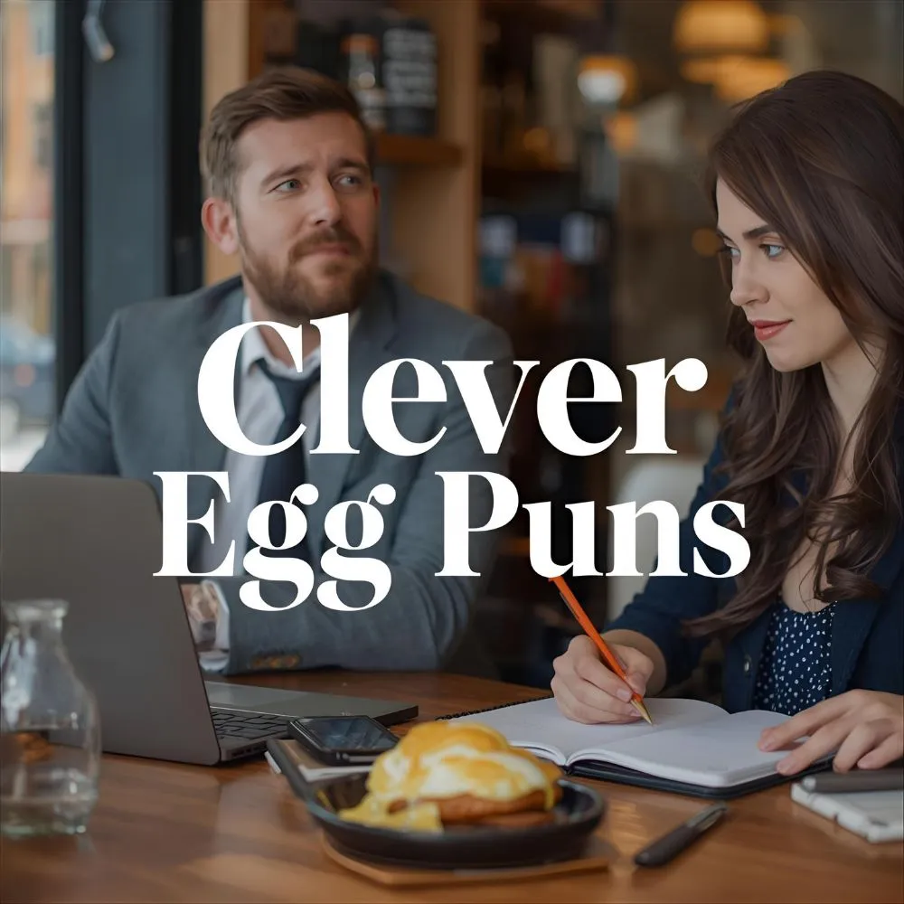 Clever Egg Puns 