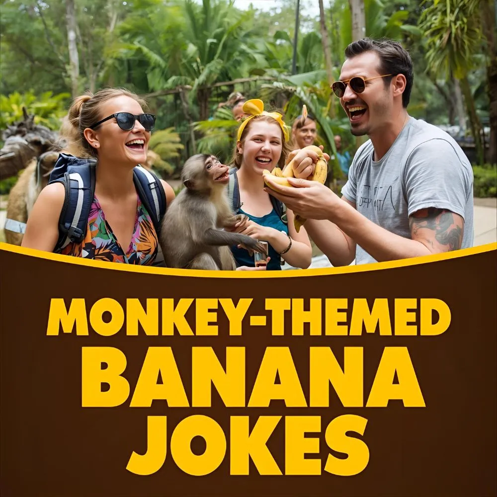 Monkey-Themed Banana Jokes