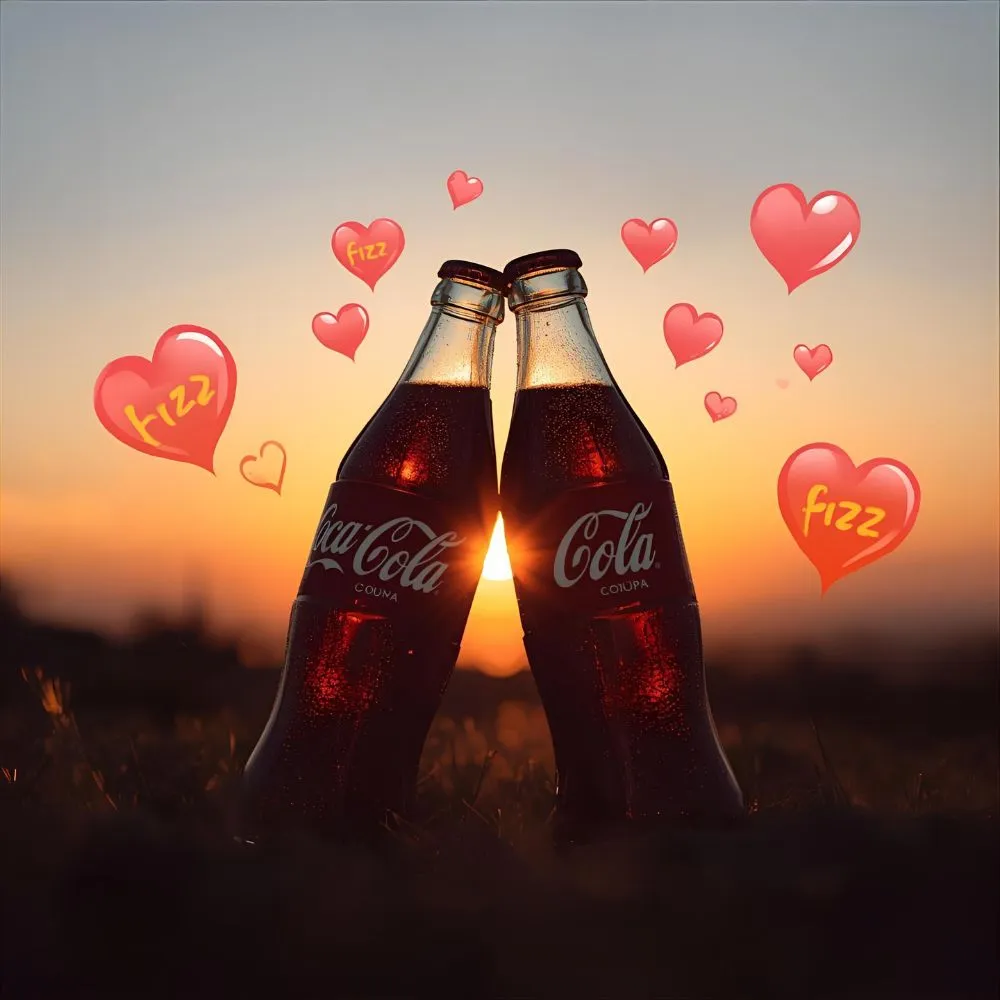Romantic Coke Puns for Lovers