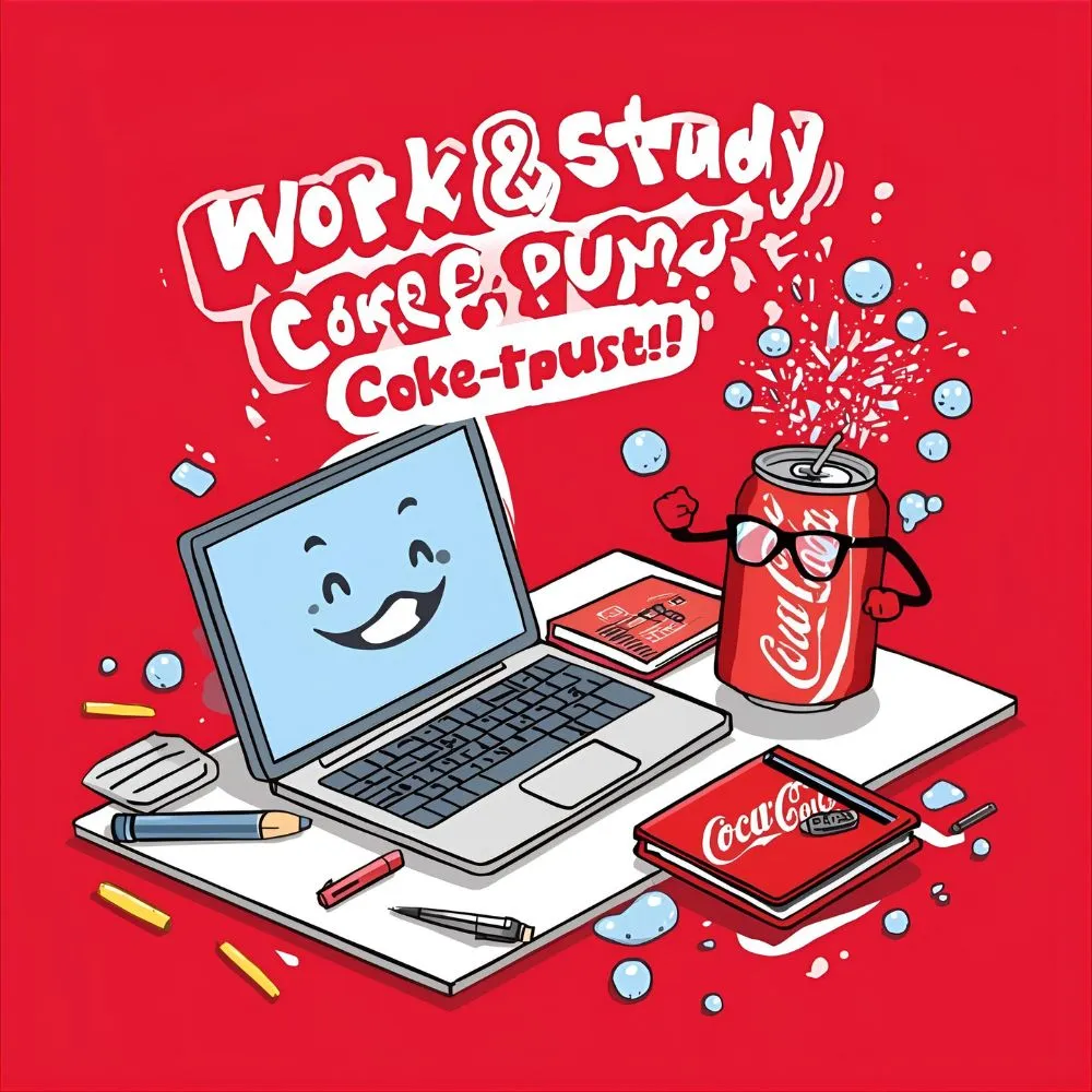 Work & Study Coke Puns