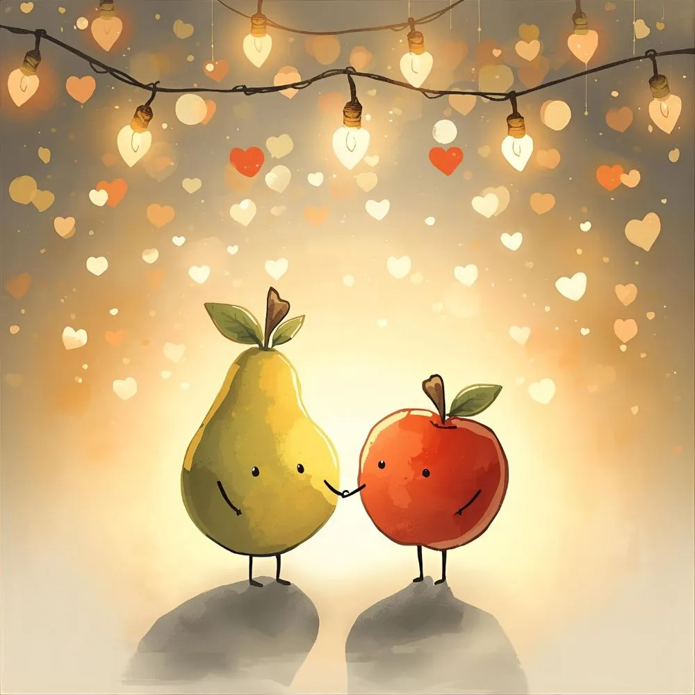 Romantic Fruit Puns