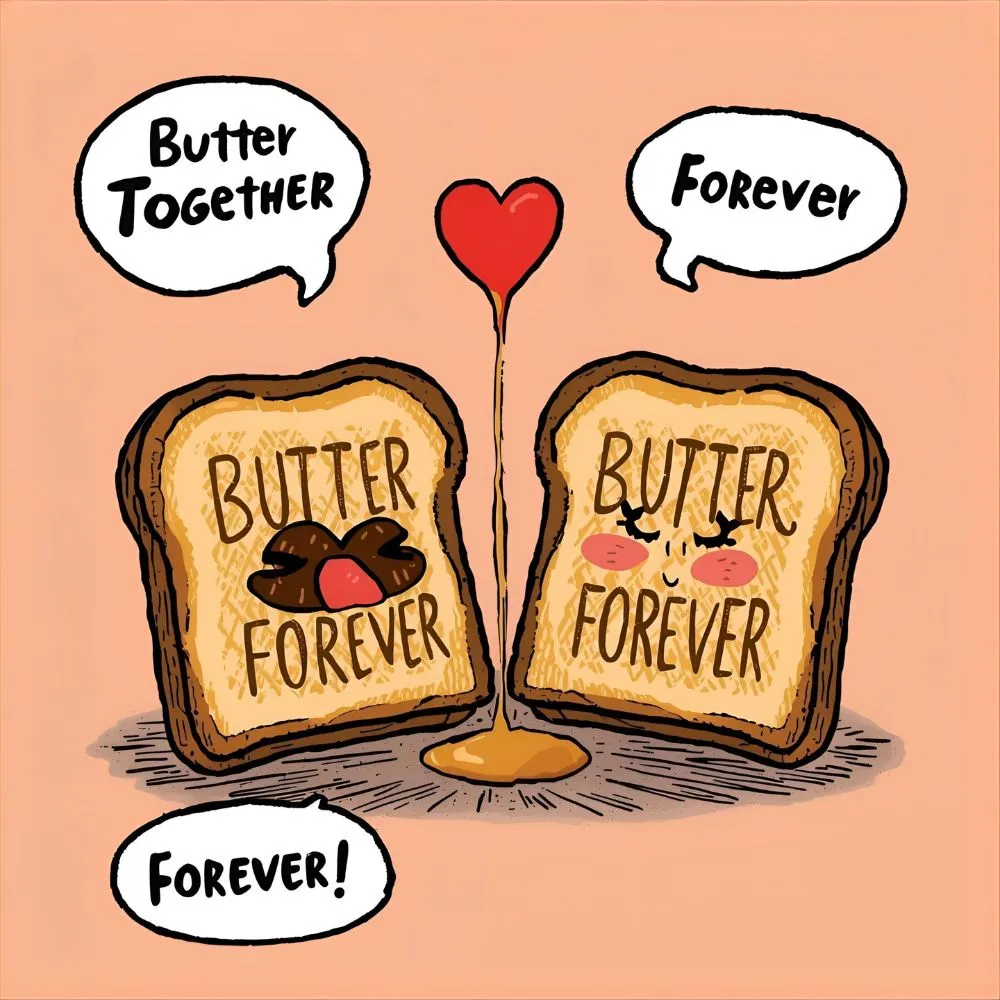 Romantic French Toast Puns for Lovers