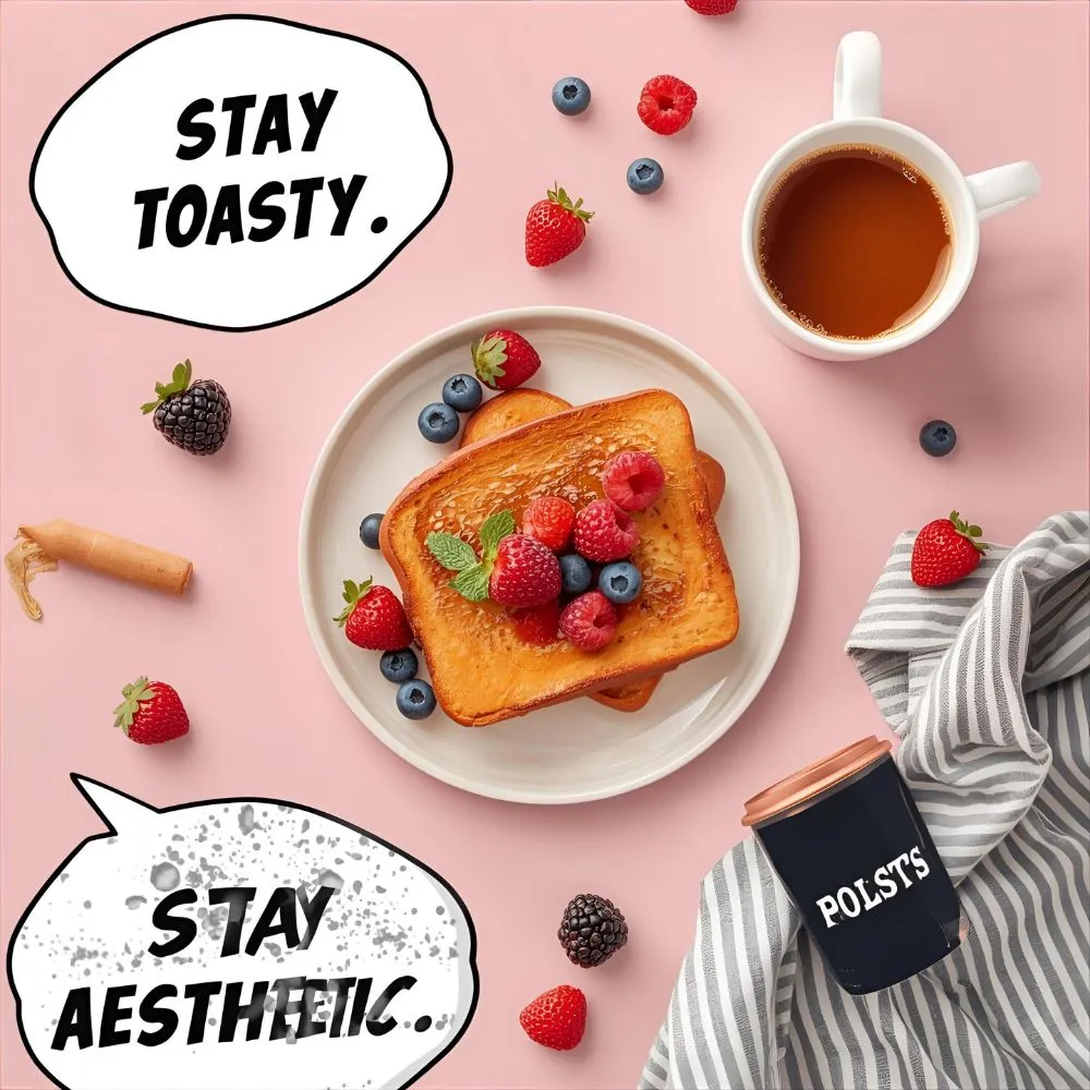Instagram Caption French Toast Puns
