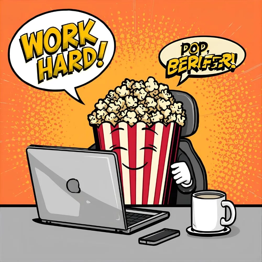 Work & Study Popcorn Puns