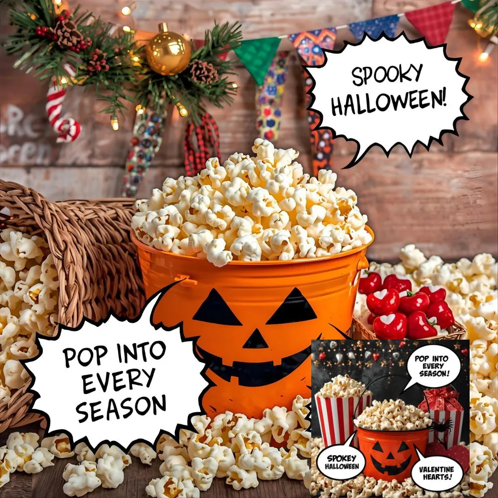 Seasonal & Holiday Popcorn Puns