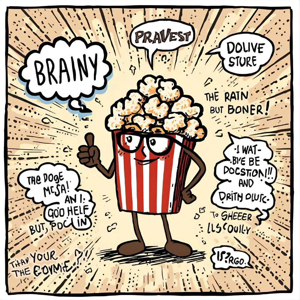  Clever & Witty Popcorn Puns