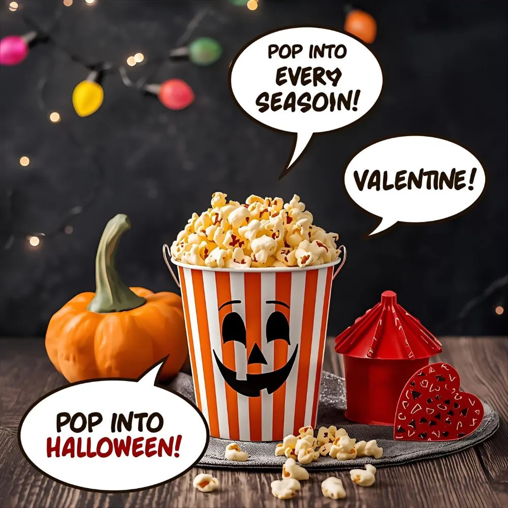  Seasonal & Holiday Popcorn Puns 