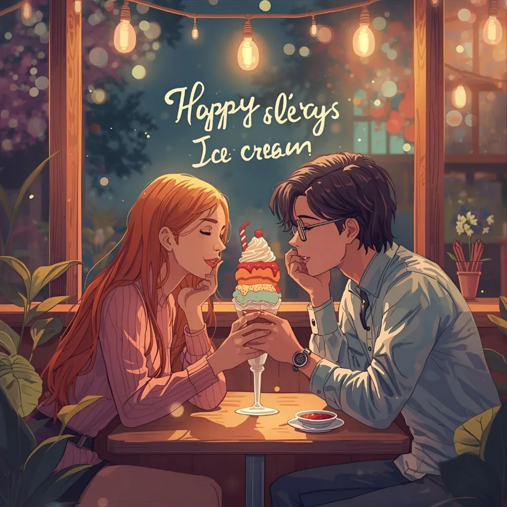 Romantic Ice Cream Love Puns