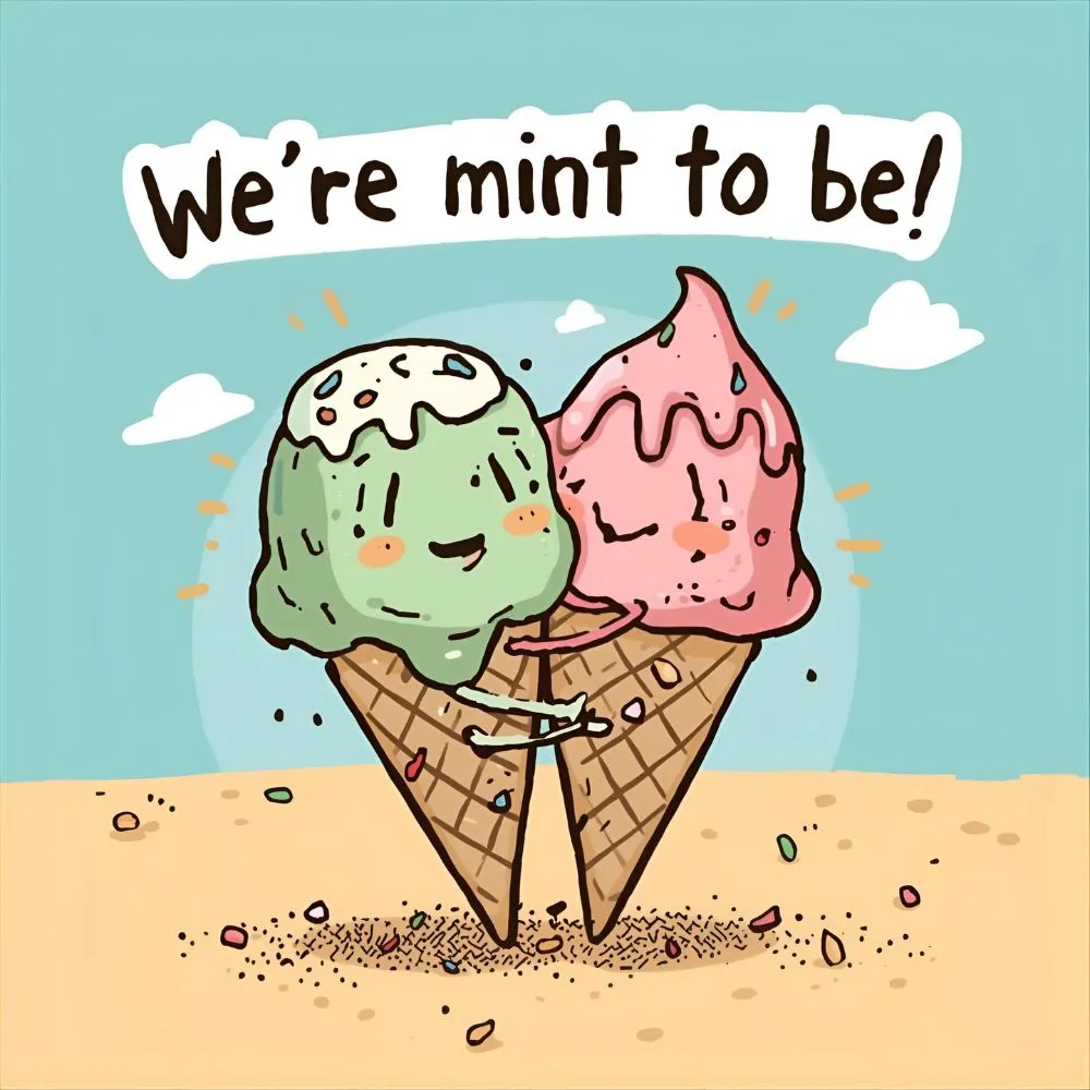 Funny Relationship Ice Cream Puns