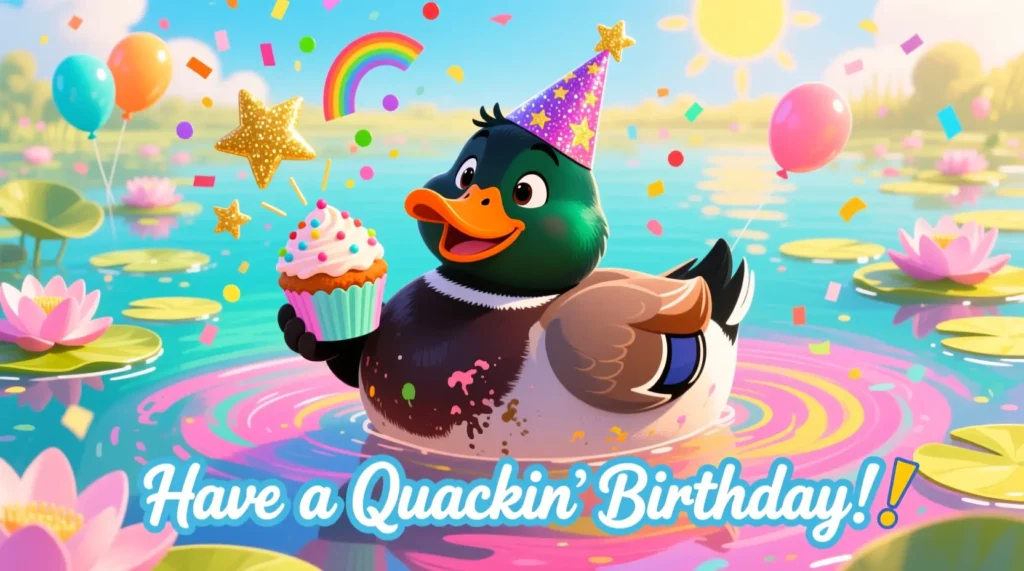  Birthday Duck Puns 
