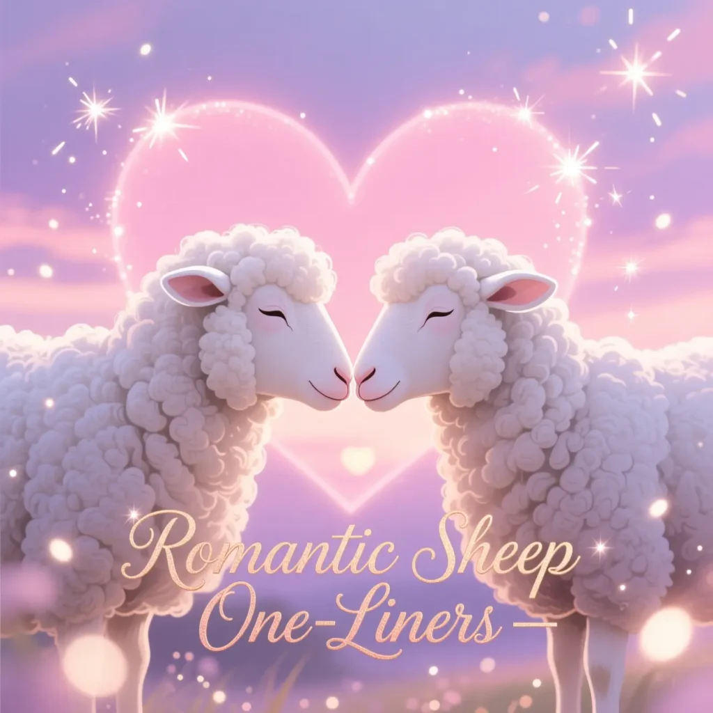 Love & Romantic Sheep One-Liners