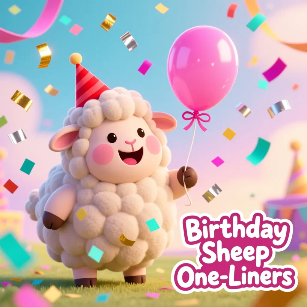  Birthday Sheep One-Liners