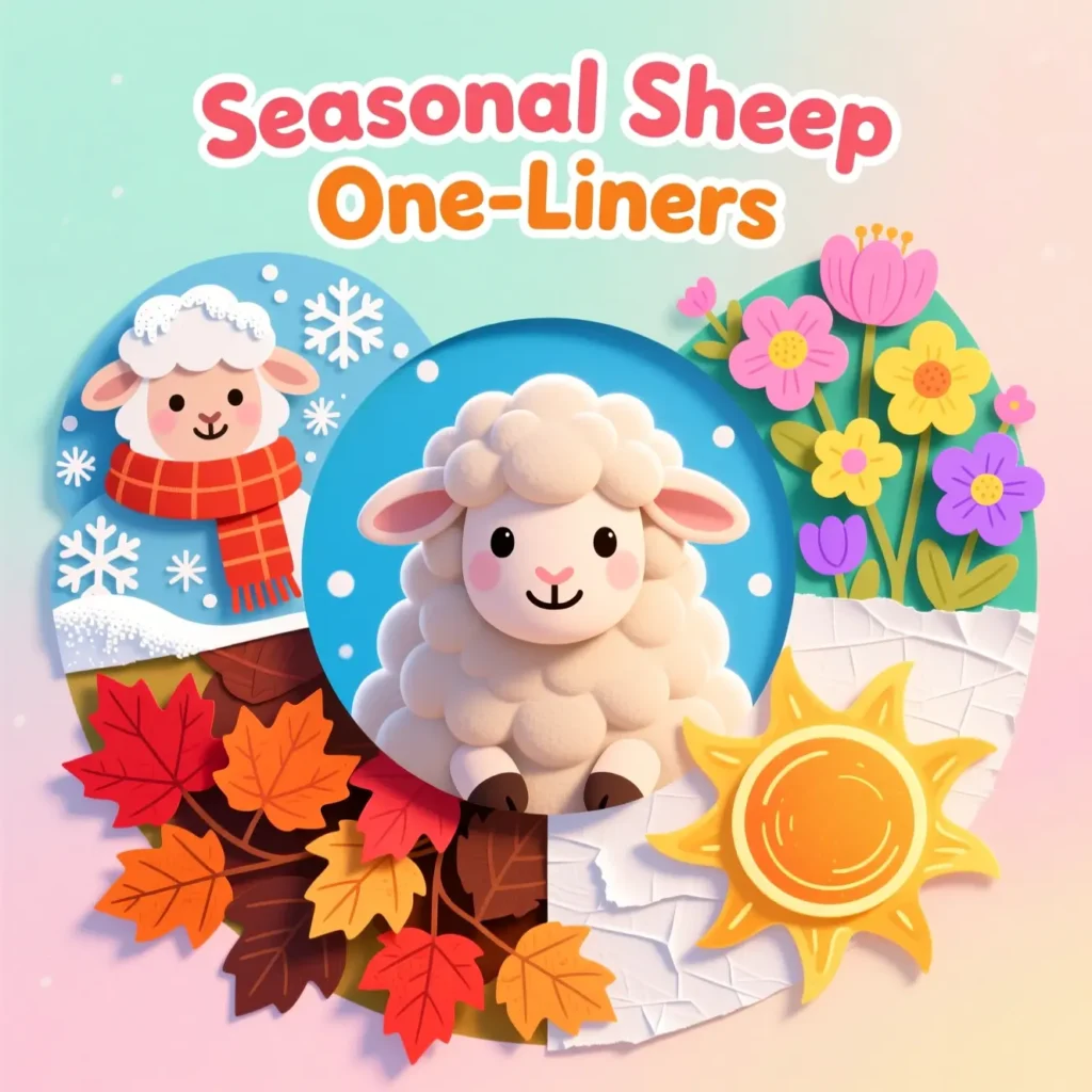  Seasonal Sheep One-Liners