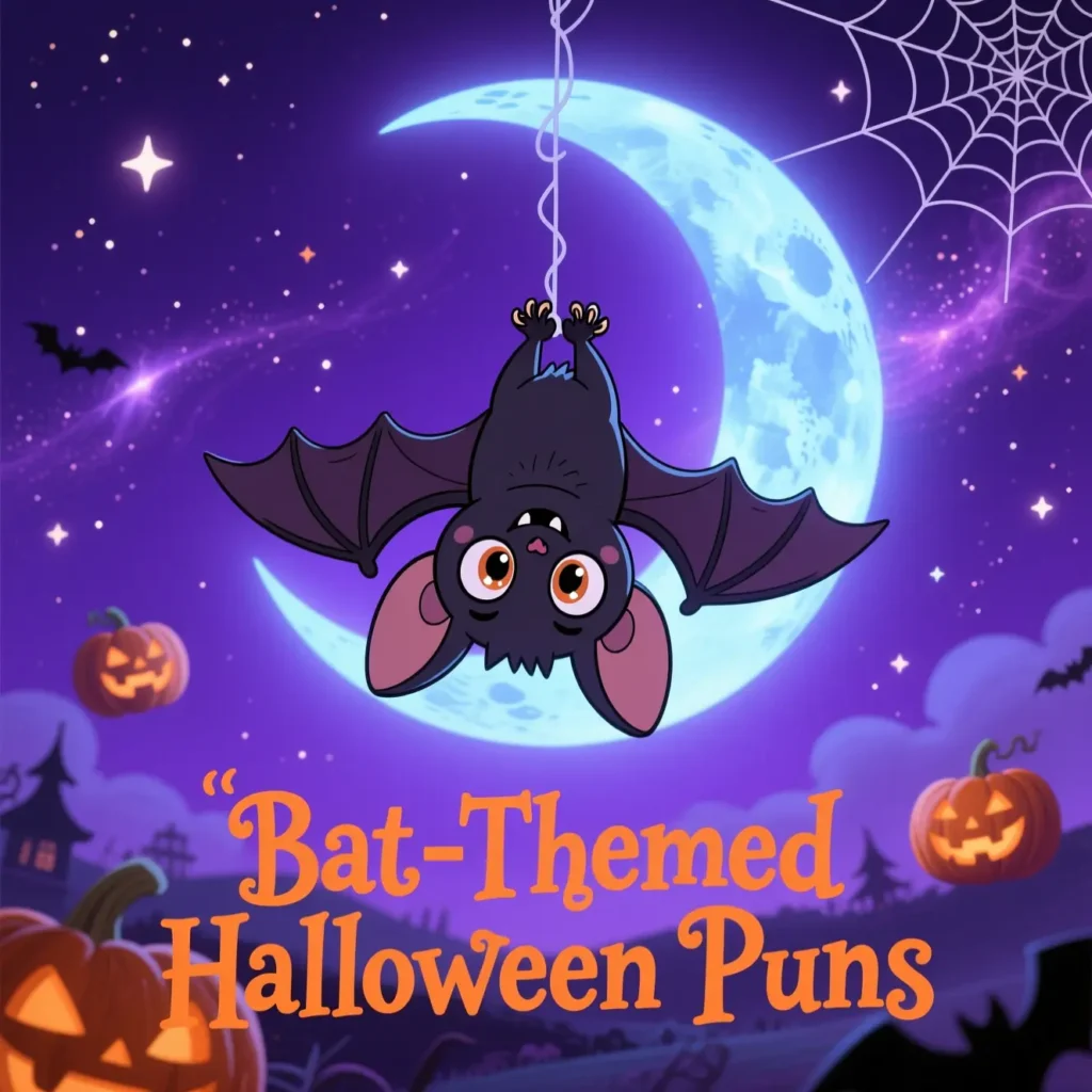 Bat-Themed Halloween Puns