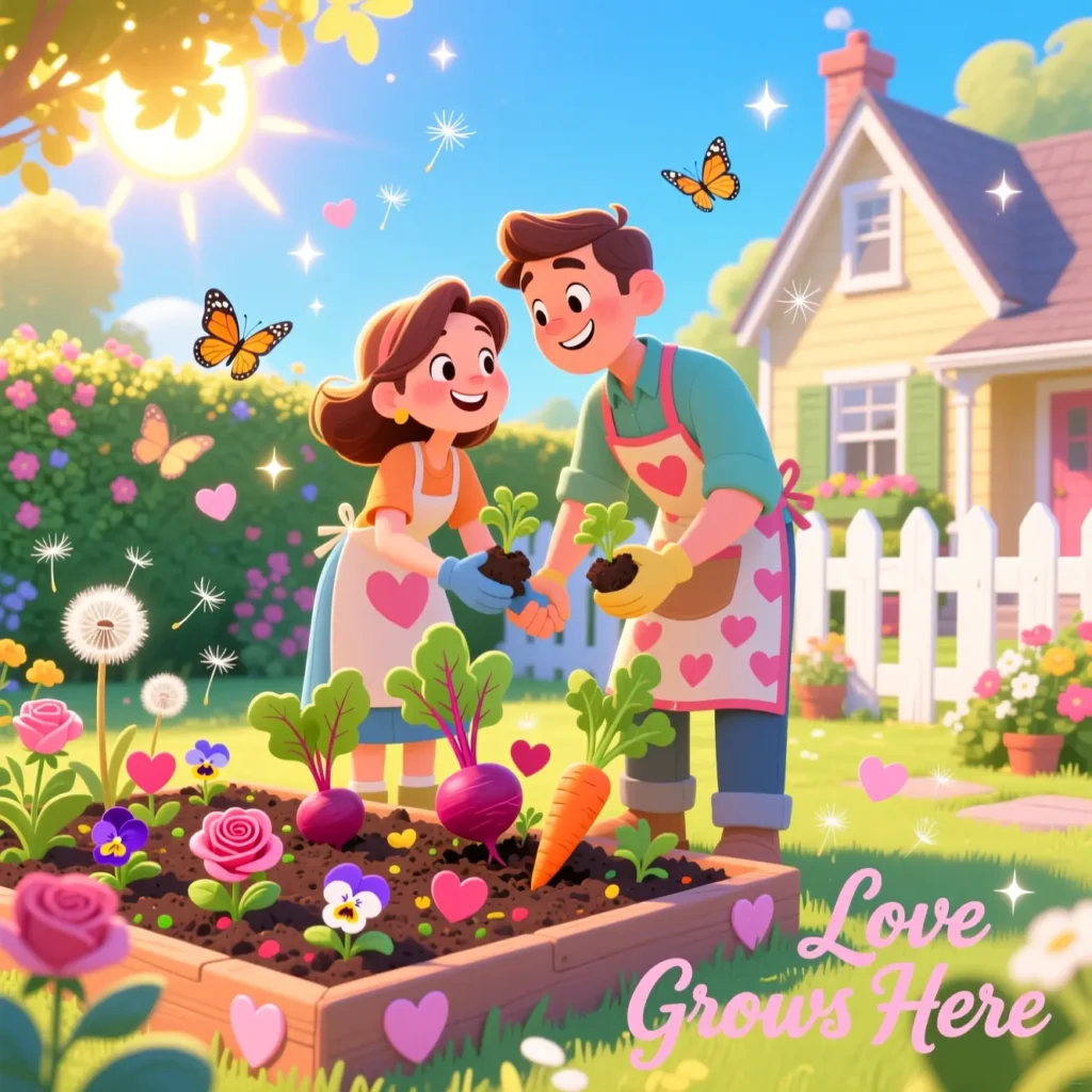 Valentine Garden Puns