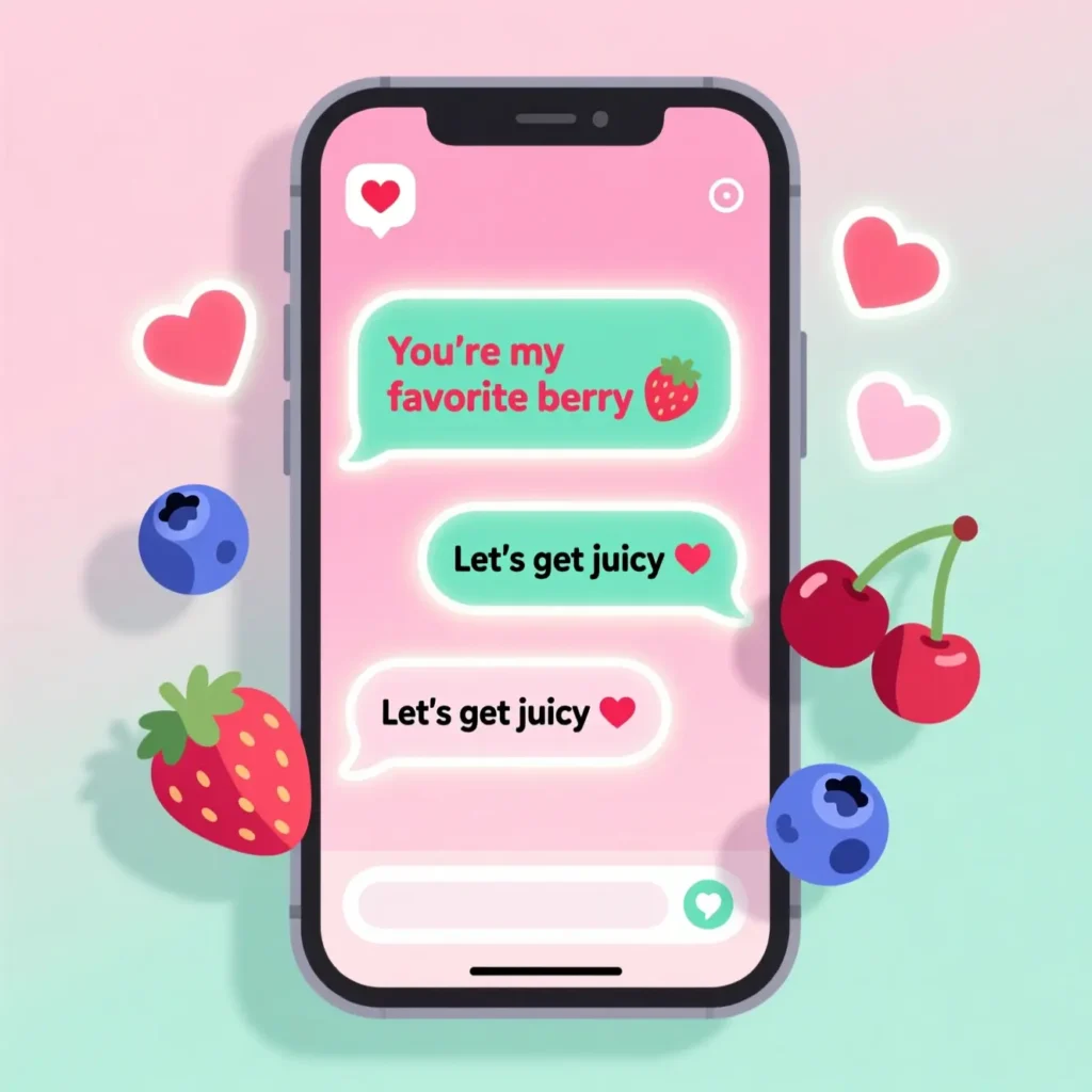 Texting Fruit Puns for Flirting