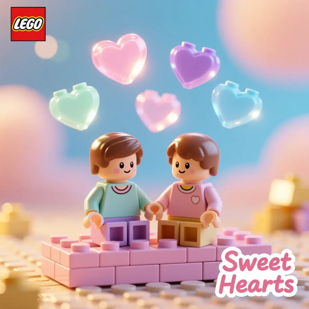 Cute LEGO Love Puns