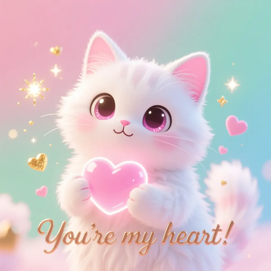 Cute Cat Valentine Puns