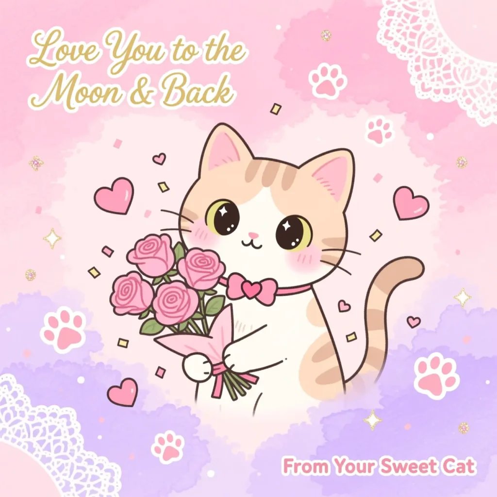 Cat Puns for Valentine Cards