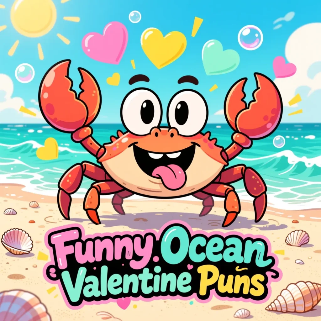 Funny Ocean Valentine Puns
