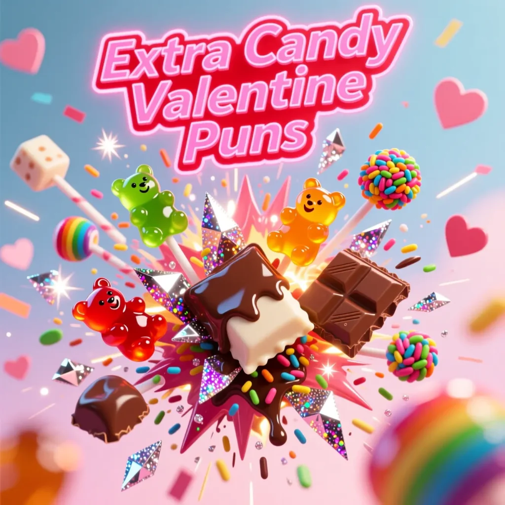 Random Extra Candy Valentine Puns