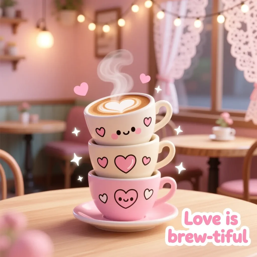  Sweet & Cute Coffee Valentine Puns