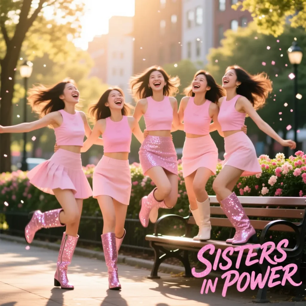 Girl-Gang Friendship Puns