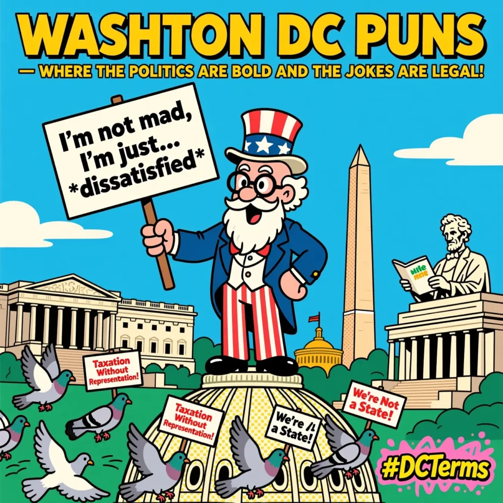 Funny Washington DC Puns