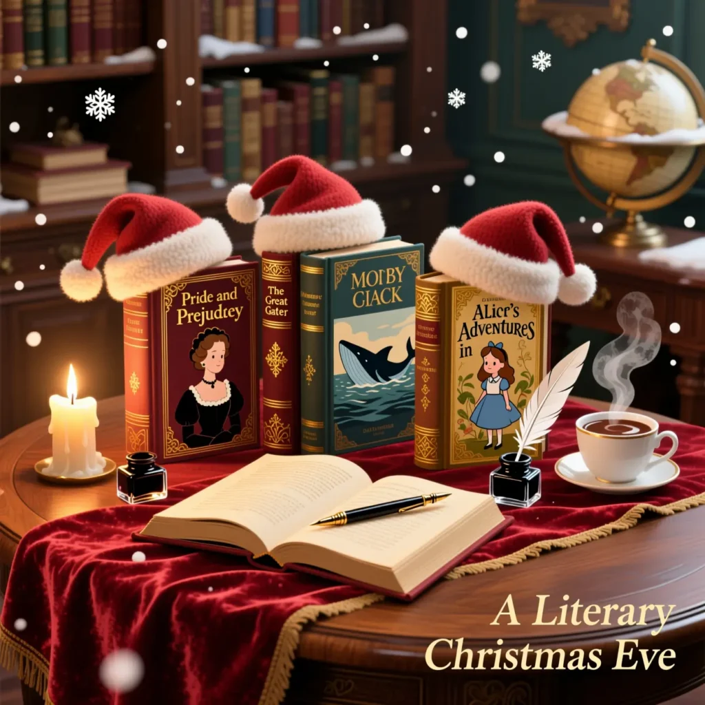 Christmas Book & Author Puns 