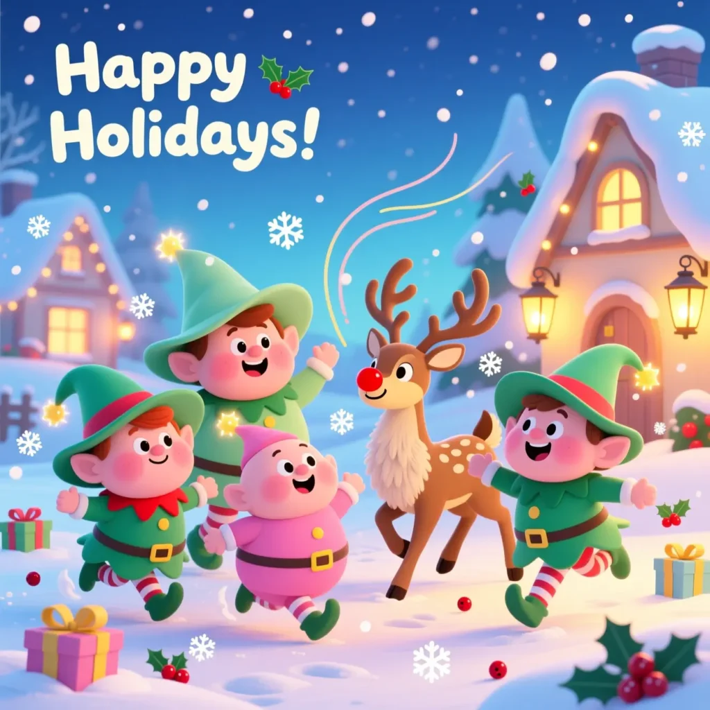 Christmas Kids’ Book Puns 