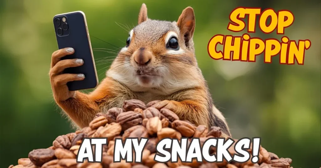  Funny Chipmunk Puns for Instagram