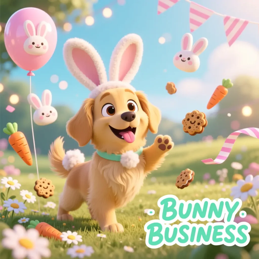  Bunny-Themed Dog Puns 