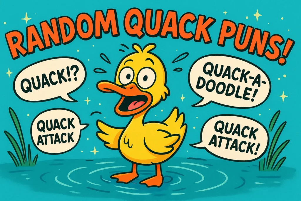 Random Quack Puns (Because Why Not?)