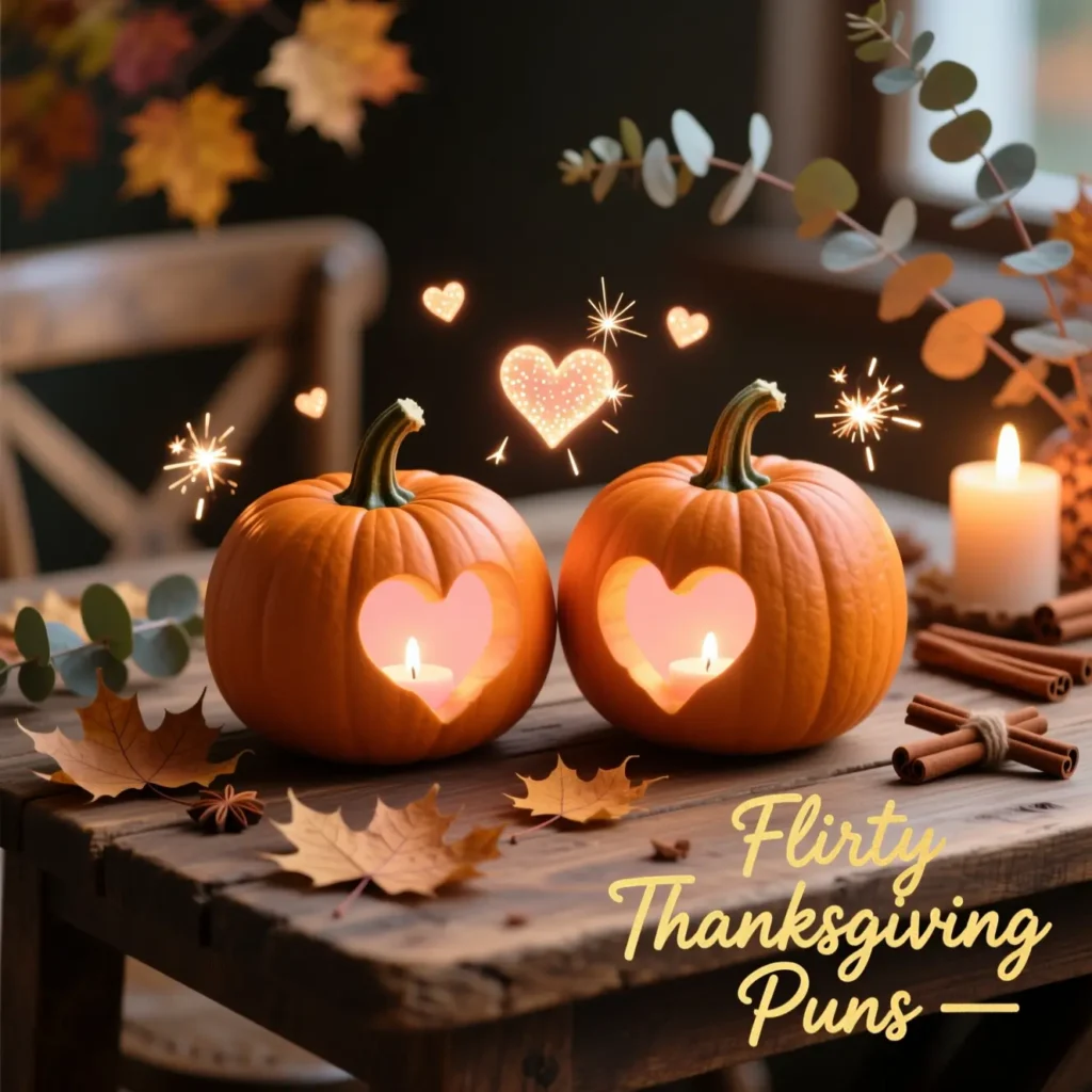 Flirty Thanksgiving Puns