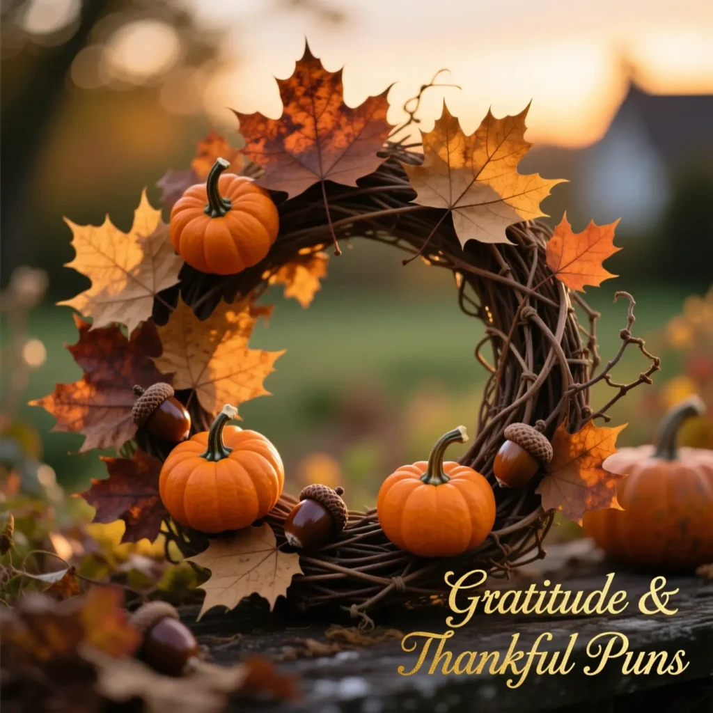 Gratitude & Thankful Puns
