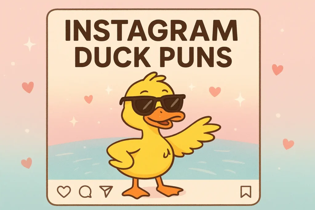 Instagram Duck Puns 
