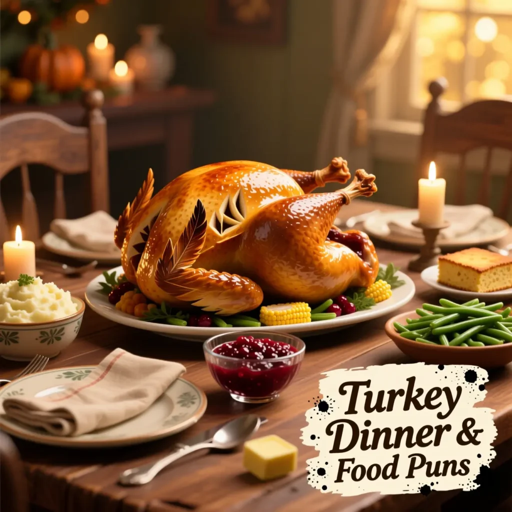 Turkey Dinner & Food Puns